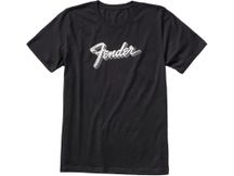 Fender 3D Logo T-Shirt Black S Maglietta nera