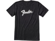 Fender 3D Logo T-Shirt Black L Maglietta nera