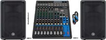 Impianto Audio Professionale Live Yamaha 930W Bundle Coppia Casse DBR12 + Mixer MG12XU + cavi omaggio