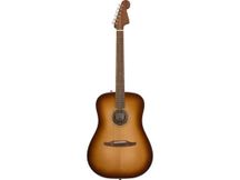 Fender Redondo Classic Aged Cognac Burst Chitarra acustica elettrificata con borsa