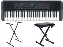 Yamaha PSR E273 Tastiera portatile 61 tasti + Supporto + Panca