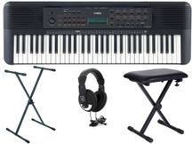 Yamaha PSR E273 Tastiera portatile 61 tasti + Supporto + Panca + Cuffie