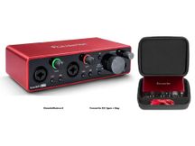 Focusrite Scarlett 2i2 (3rd Gen) Scheda audio USB + Bag