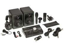 MACKIE Studio Bundle - Kit monitor da studio, controller, microfoni e cuffia