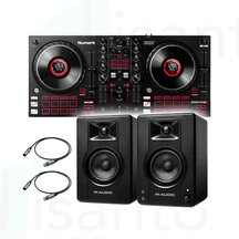 Numark MixTrack Pro + M-AUDIO BX3 Coppia + Cavi