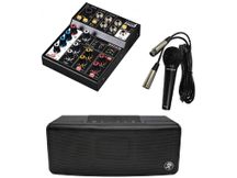 Bundle Cassa Mackie FreePlay go 40W portatile + Mixer 3 canali + microfono