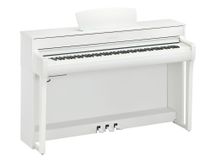 Yamaha Clavinova CLP735 White Pianoforte digitale bianco