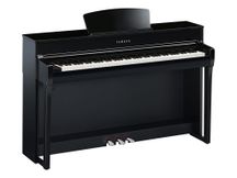 Yamaha Clavinova CLP735 Polished Ebony Pianoforte digitale nero lucido