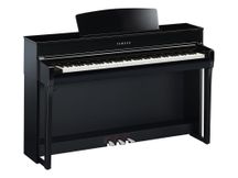 Yamaha Clavinova CLP745 Polished Ebony Pianoforte digitale nero lucido
