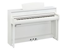 Yamaha Clavinova CLP775 White Pianoforte digitale bianco