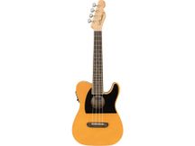 Fender Fullerton Tele Uke Butterscotch Blonde Ukulele concerto Telecaster elettrificato