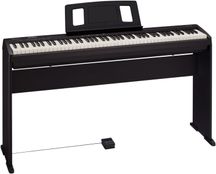 Roland FP-10 BK Black Pianoforte digitale con supporto originale in legno + copritastiera omaggio