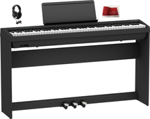 Roland FP30X BK Black Pianoforte digitale + stand + pedaliera + cuffie