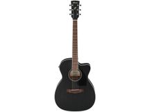 Ibanez PC14MHCE WK Weathered Black Chitarra acustica elettrificata