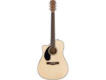 Fender CD60SCE LH Natural Chitarra acustica mancina elettrificata