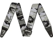 Fender Weighless Gray Camo Strap Tracolla per chitarra