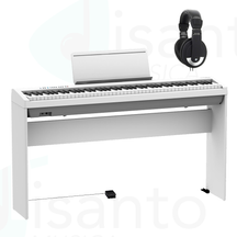 Pianoforte digitale Roland FP30X WH White + supporto originale + cuffie