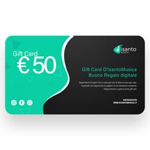 Gift Card D'IsantoMusica €50 - Buono Regalo digitale