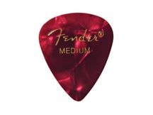 Fender Red Moto 351 Shape Medium Plettro per chitarra