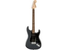 Fender Squier Affinity Stratocaster HH LRL BPG Charcoal Frost Metallic Chitarra elettrica