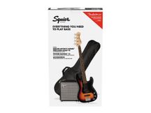 Fender Squier Affinity Precision Bass PJ Pack LRL 3TS 3-Color Sunburst Basso elettrico con amplificatore e accessori
