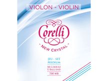 Savarez Corelli New Crystal 700MB Muta di corde per violino Medium