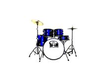 DAM DP1103MBL Batteria 5 pezzi Blu