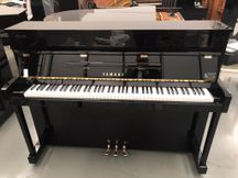 YAMAHA U50SX Pianoforte verticale nero lucido con Silent originale usato come nuovo