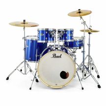 Pearl Export EXX725SBR/C717 High Voltage Blue Batteria acustica completa blu