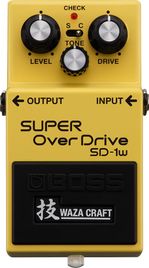 BOSS SD-1 Waza Craft Super Overdrive Effetto a pedale per chitarra