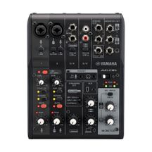 Yamaha AG06MK2 Black Mixer USB 6 canali con interfaccia audio Nero