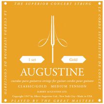 Augustine Gold Muta di corde per chitarra classica Medium Tension