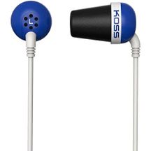 Koss The Plug blue cuffie in ear monitor