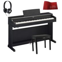 Yamaha YDP165 Arius Black Pianoforte digitale Nero + panca + cuffie + copritastiera