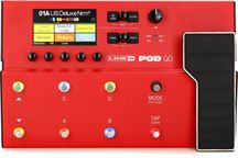 Line 6 Pod GO RED pedaliera multieffetto per chitarra e basso Edizione Lmitata Rossa