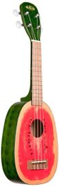 Kala ukulele Concerto watermelon Nero con borsa