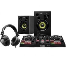 Hercules DJ Learning Kit con controller monitor e cuffia