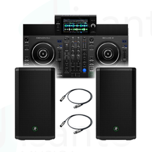 DENON DJ SC Live 2 + MACKIE Thrash 215 Coppia + Cavi