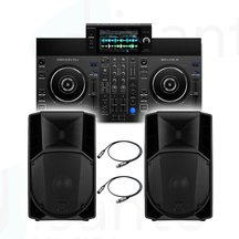 DENON DJ SC Live 2 + RCF ART 715-A Coppia + Cavi