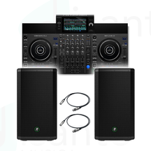 DENON DJ SC Live 4 + MACKIE Thrash 215 Coppia + Cavi