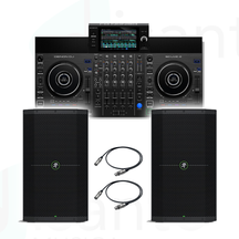 DENON DJ SC Live 4 + Mackie Thump 215 Coppia + Cavi