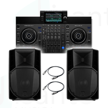 DENON DJ SC Live 4 + RCF ART 715-A MK5 Coppia + Cavi