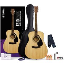 Yamaha F310PII NAT Pack Chitarra Acustica con accessori Naturale