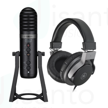 Yamaha AG01 Black + Yamaha HPH MT7