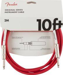 Fender Original Series Instrument Cable Fiesta Red Cavo 3mt per Strumenti