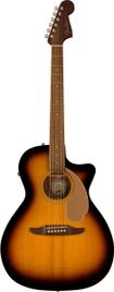 FENDER Newporter WN GP Sunburst Chitarra acustica elettrificata