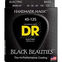 DR STRINGS Black Beauties BKB5-45 Corde Nere per Basso a 5 corde 45-125