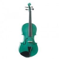 Stentor Harlequin Violino Verde 4/4 con astuccio ed archetto