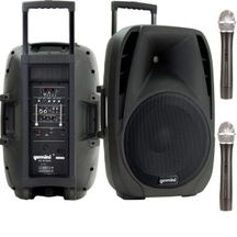 Gemini ES15 To Go Diffusore portatile 15" 800W con bluetooth e microfoni