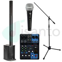 Bundle YAMAHA MG06X+ Shure SV100+ Asta Microfonica + Proel SESSION1